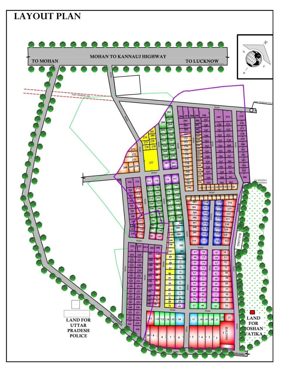 Shivari Pan Khera Mohan Road ( Residental Plots )